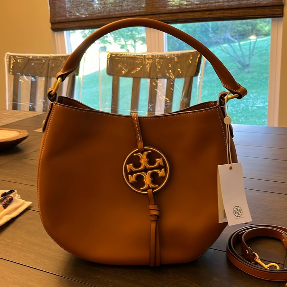 Tory Burch miller metal mini hobo